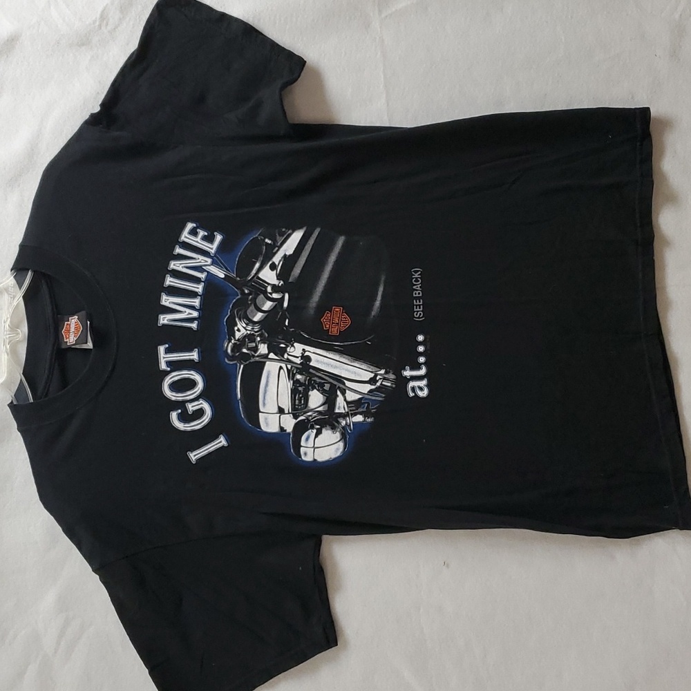 Harley-Davidson black large t- shirt Macon GA